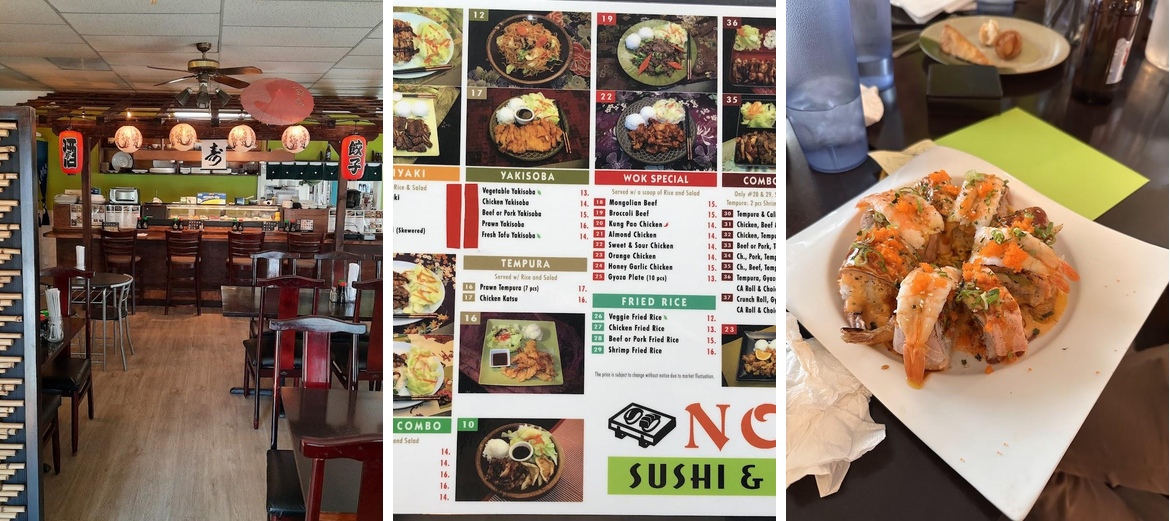Nori Sushi & Teriyaki Menu