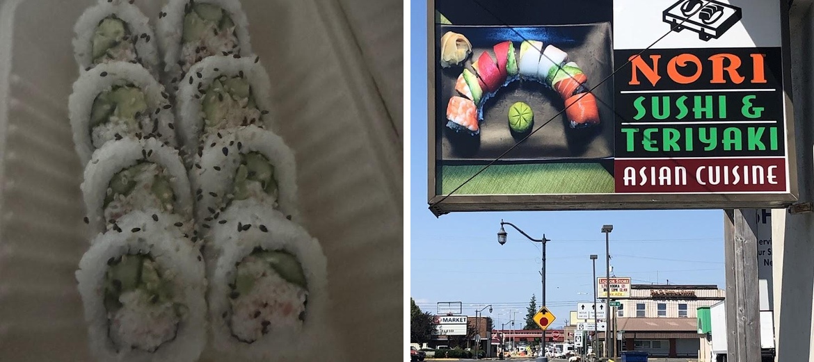 Nori Sushi & Teriyaki Menu